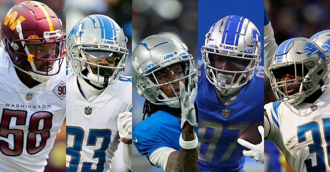 NFL بازیکنان دیترویت لاینز و واشنگتن را برای قمار تعلیق کرد